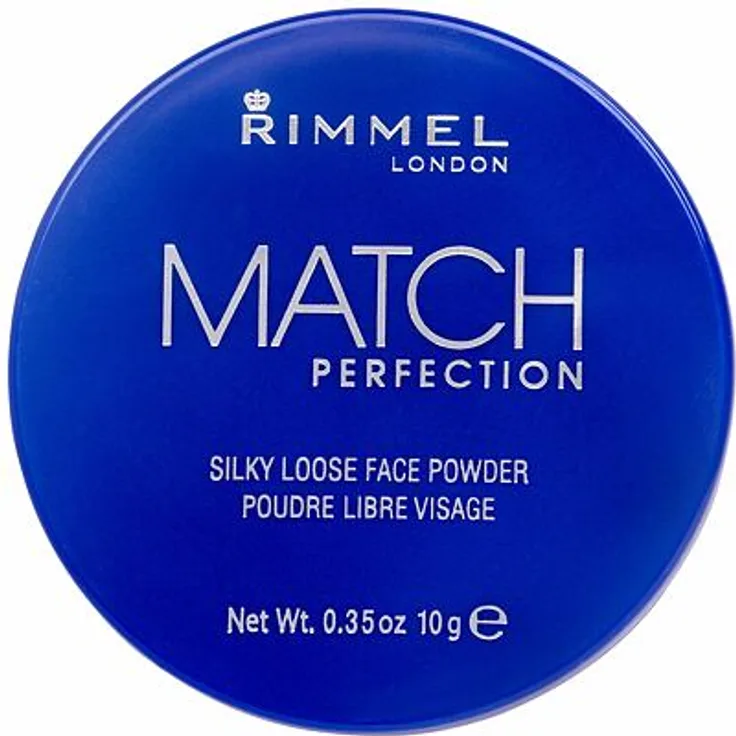 Rimmel London Match Perfection Milder Gesichtspuder 10 g Farbton 001 Transparent