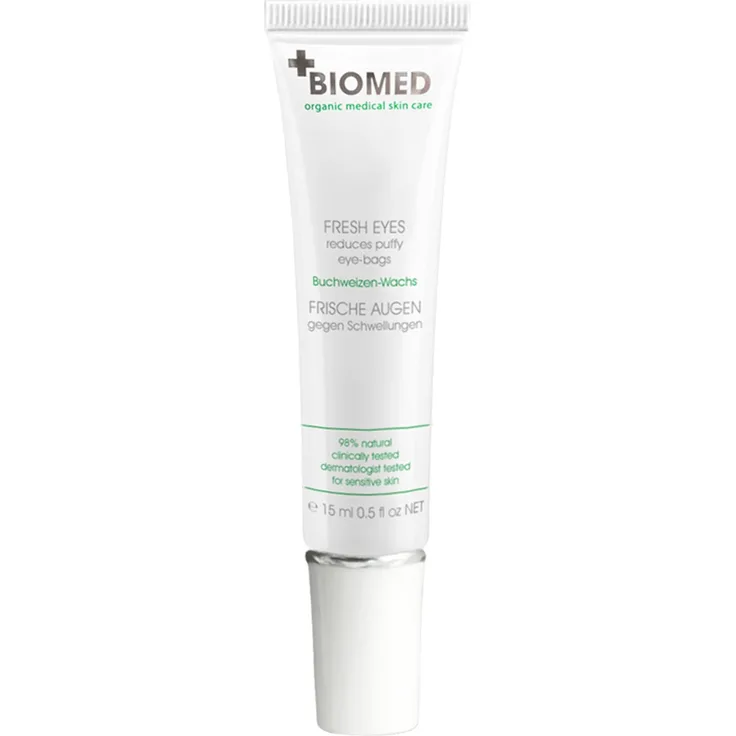Biomed Fresh Eyes Frische Augen Augencreme Buchweizenwachs 15 ml