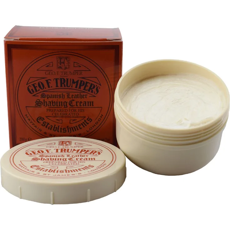 Geo. F. Trumper Spanish Leather Shaving Cream Plastic Bowl 200 g