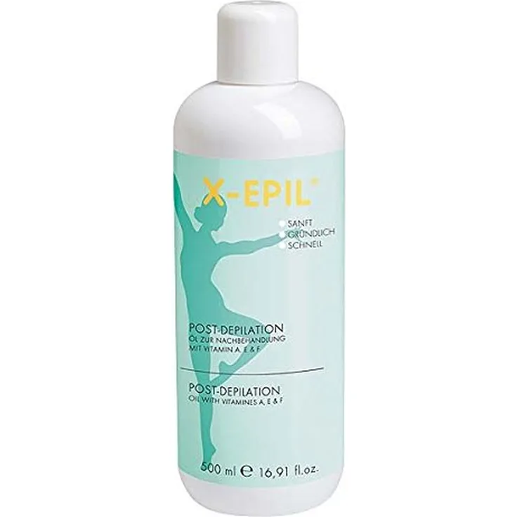 X-Epil - Post Depilation Öl 500 ml mit Vitamin A, E & F