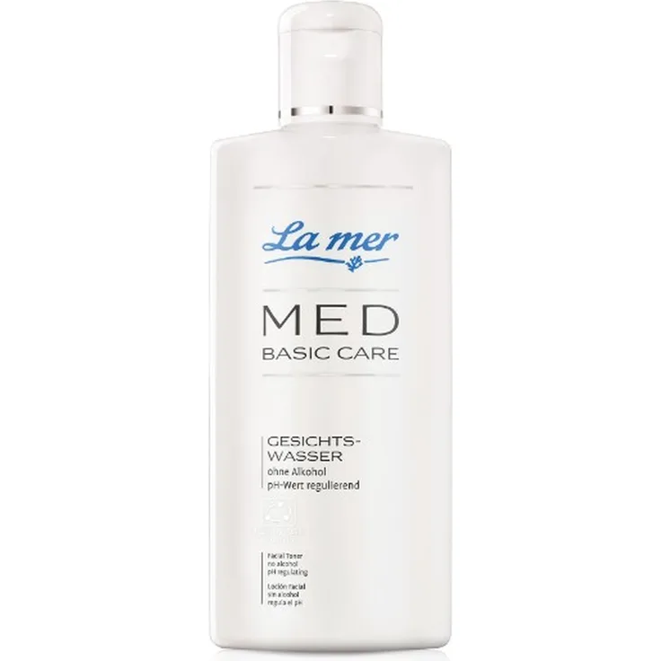 La mer MED Basic Care Gesichtswasser ohne Parfum 200 ml, für Damen und Herren empfohlen
