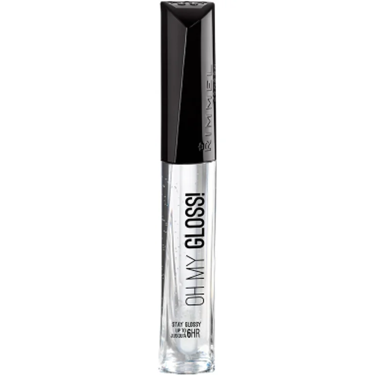 Rimmel London OH MY GLOSS! lipgloss #800 -crystal clear 6,5 ml – Bild 1