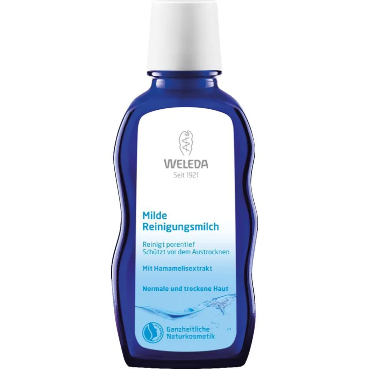 Weleda Reinigung Milde Reinigungsmilch 100 ml, für Damen und Herren 
