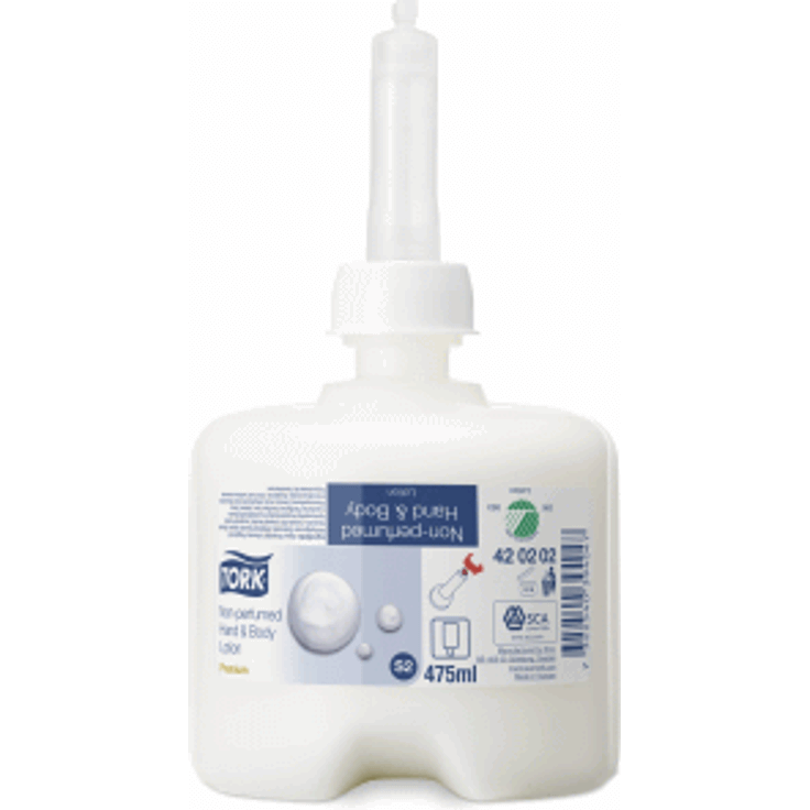 Tork Lotion Premium Hand & Body für S2-System 8 Flakon a 475 ml