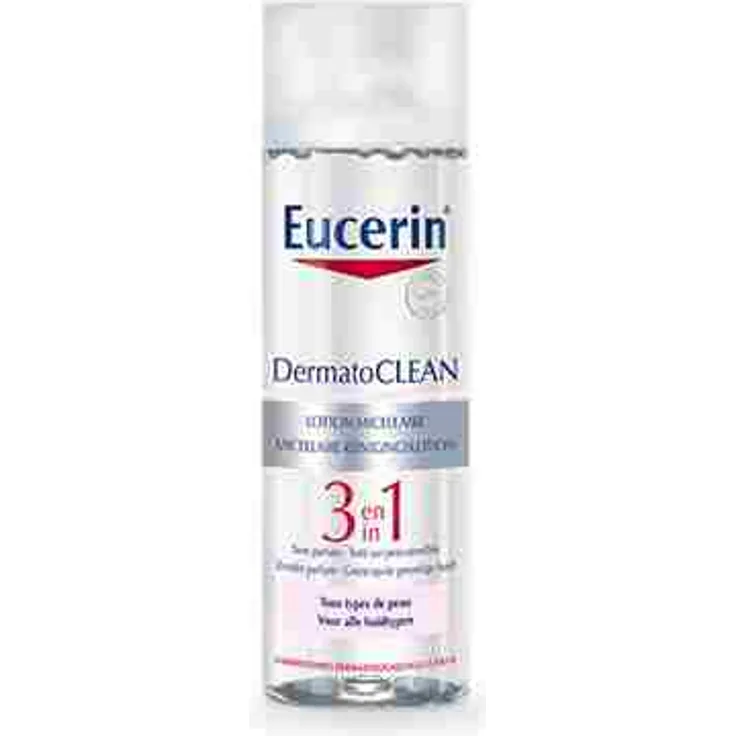 Eucerin Dermatoclean 3in1 Reinigungsfluid mit Mizellent-Technologie 400 ml, für alle Hauttypen geeignet