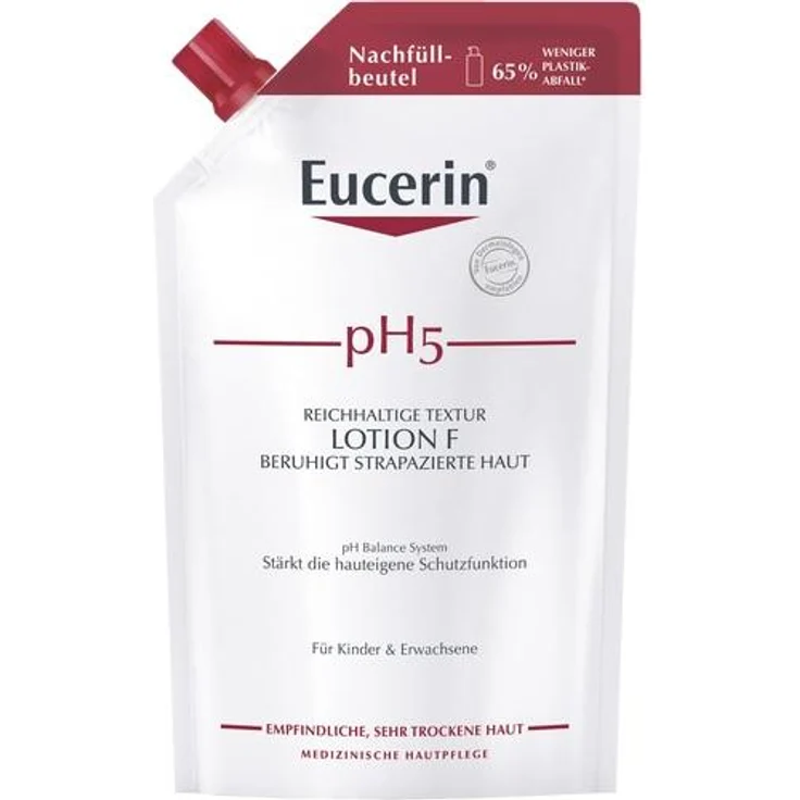 Eucerin Ph5 Lotion F Empfindliche Haut Nachfüll 400 ml  – Bild 1
