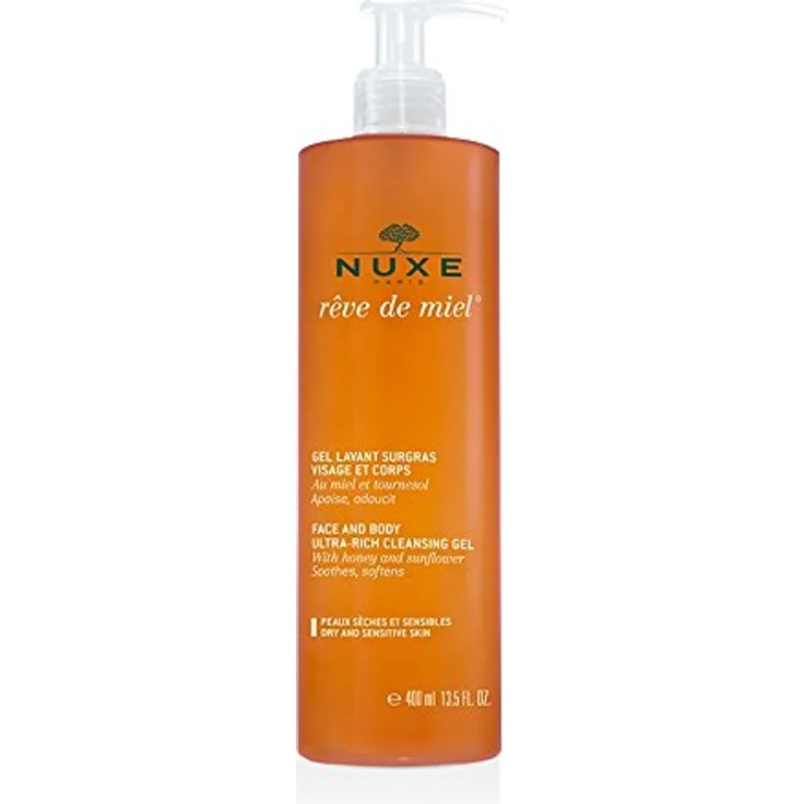 Nuxe Reve De Miel Face And Body Cleansing Gel 400 ml