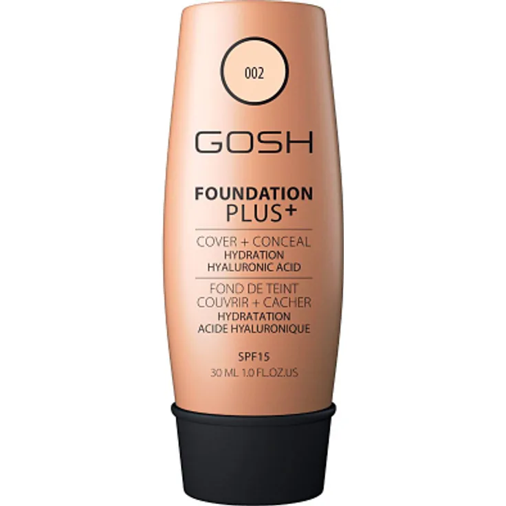 Gosh Gosh Foundation Plus+ Make-up #002-ivory 30 ml