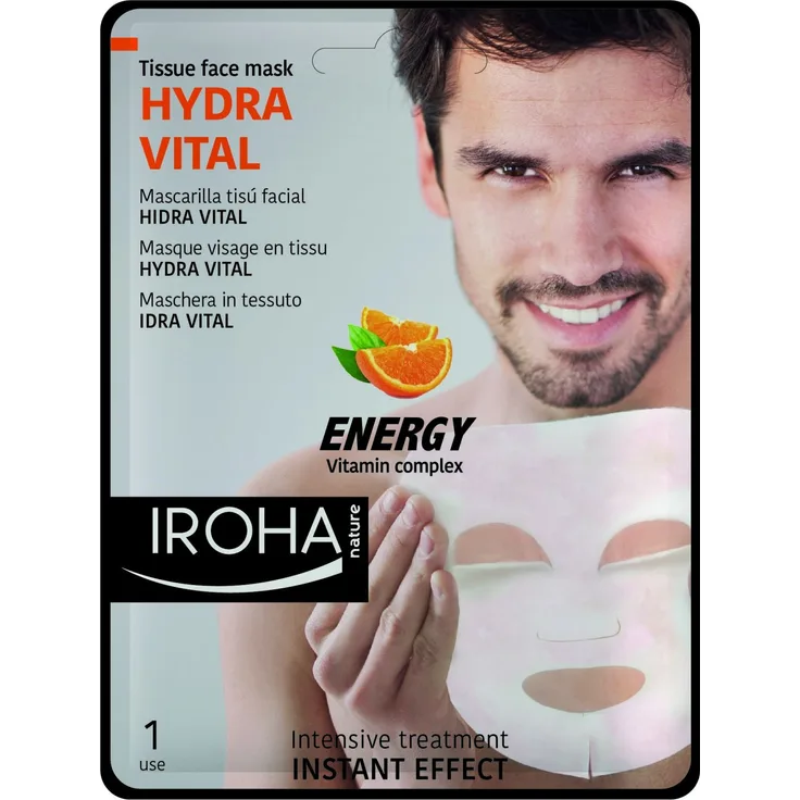 IROHA Vliesmaske for Men 1x 1 Stk./23 ml