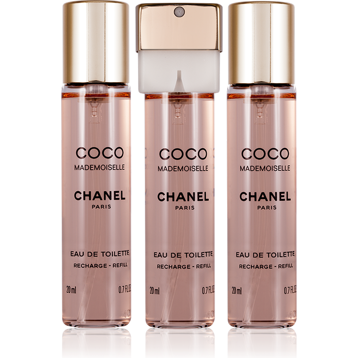 Chanel Coco Mademoiselle ohne Zerstäuber Set Eau de Toilette (EdT) 3 x 20 ml