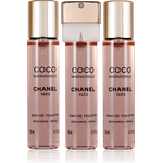 Chanel Coco Mademoiselle ohne Zerstäuber Set Eau de Toilette (EdT) 3 x 20 ml