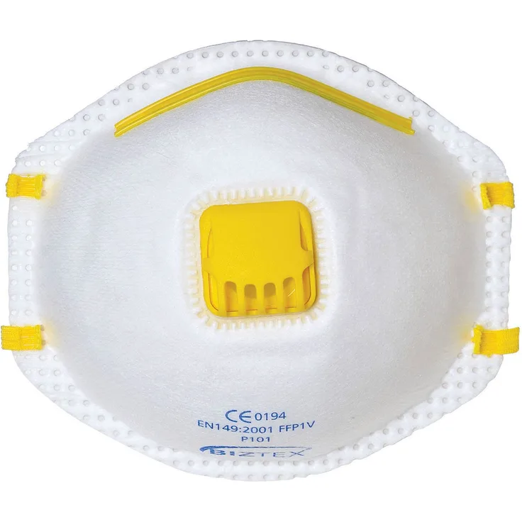 Portwest P101WHR Staubschutzmasken FFP1, mit Ventil, 10 Stück