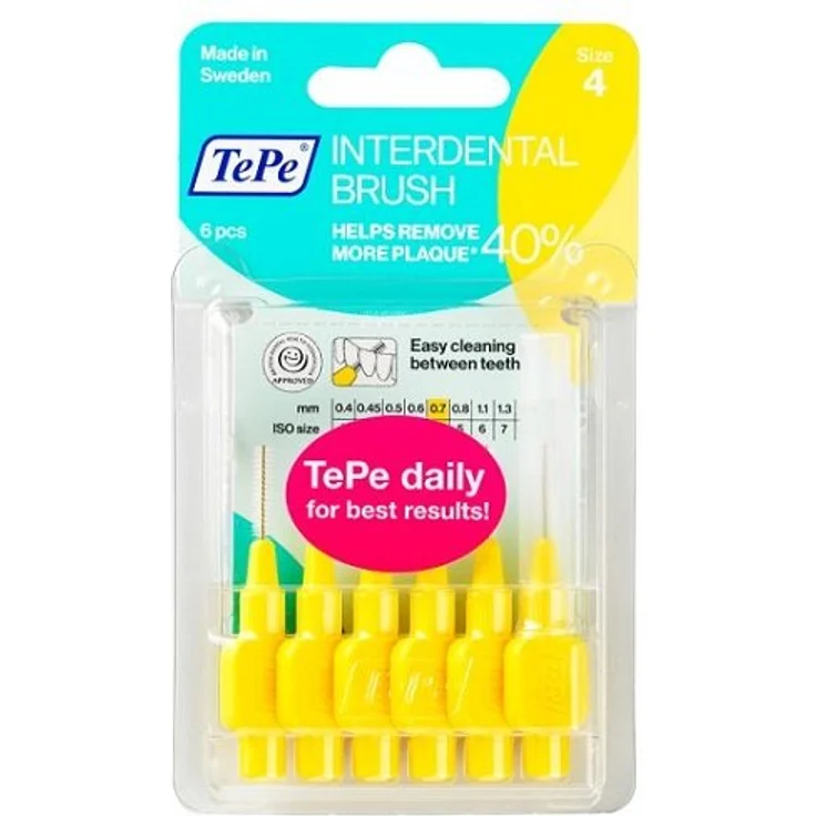 Tepe Interdental Brush 0.7mm Interdentalbürsten – Bild 1