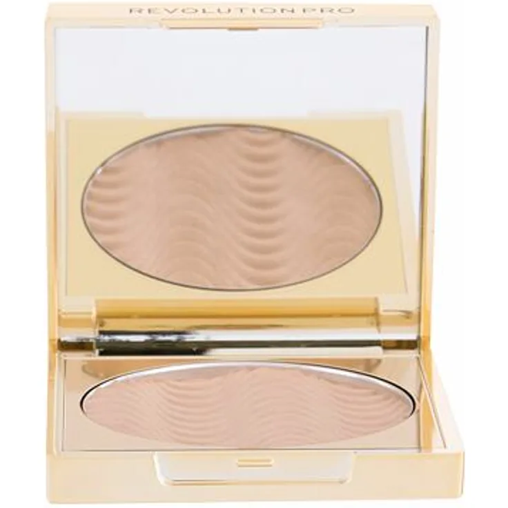 Makeup Revolution London Revolution PRO CC Perfecting Kompaktpuder für perfekten Look 5 g Farbton Warm Maple