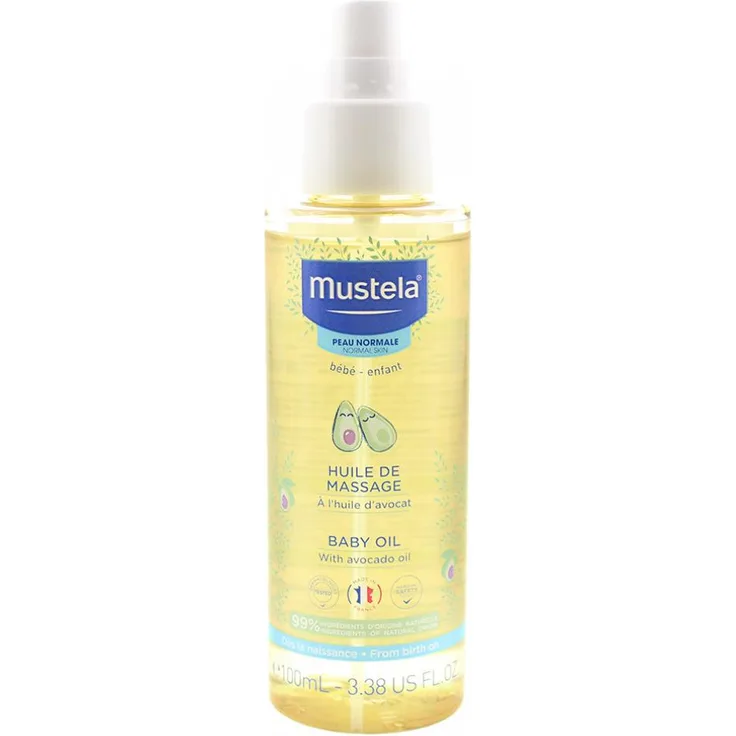 Mustela Bébé-Enfant Normal Skin Baby Oil 100ml
