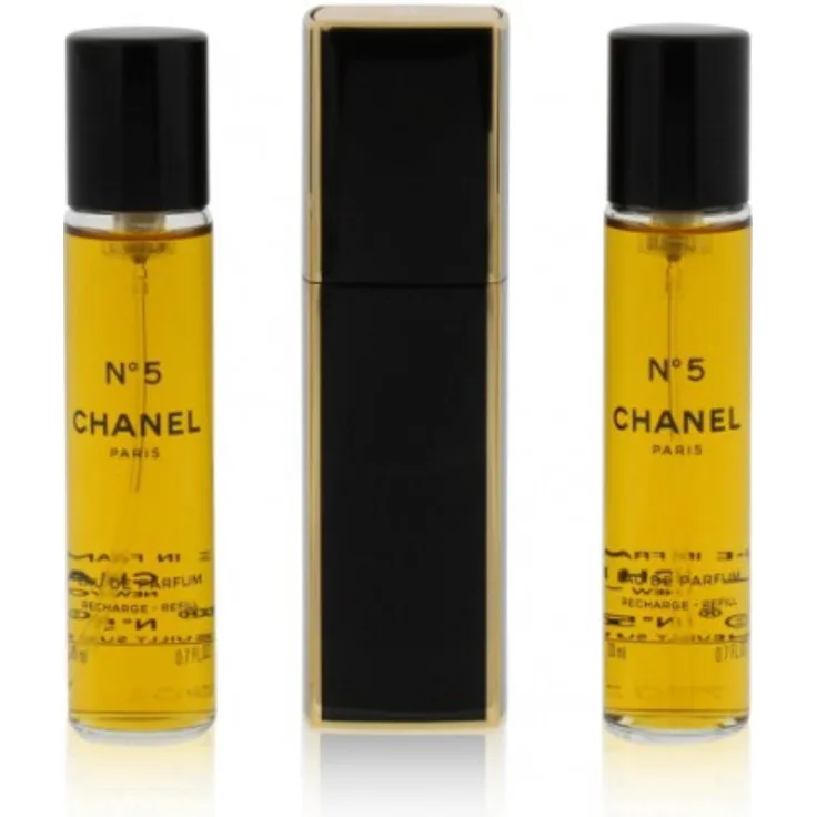 Chanel No°5 EdP 3 x 20 ml + Zerstäuberflakon