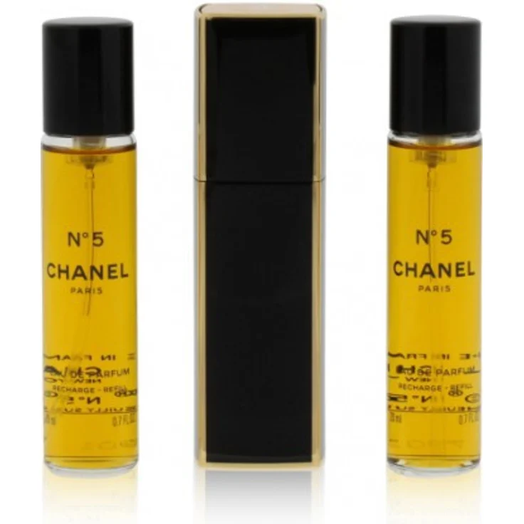 Chanel No°5 EdP 3 x 20 ml + Zerstäuberflakon
