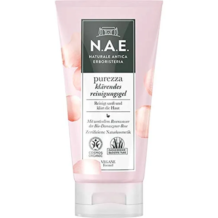 N.A.E. Purezza klärendes Reinigungsgel vegane Naturkosmetik 150 ml, für Damen und Herren empfohlen
