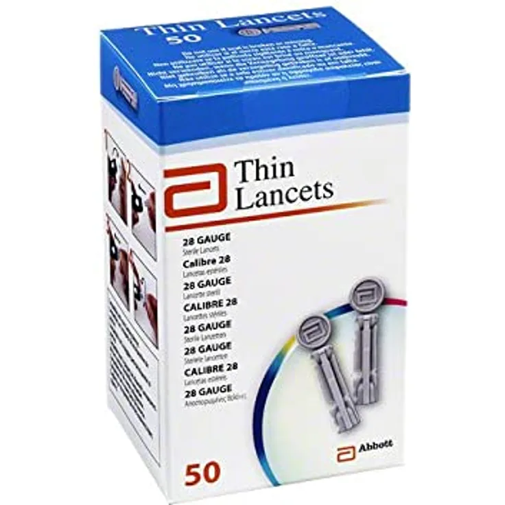 Abbott Abbott Thin Lancets 50 St.