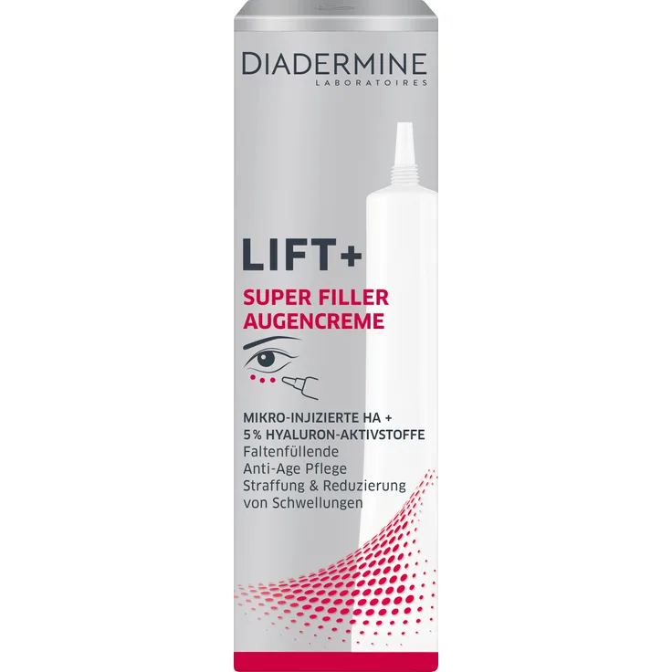 Diadermine Lift+ Augenpflege Super Filler Augencreme Faltenfüllende Anti-Age Pflege 15 ml