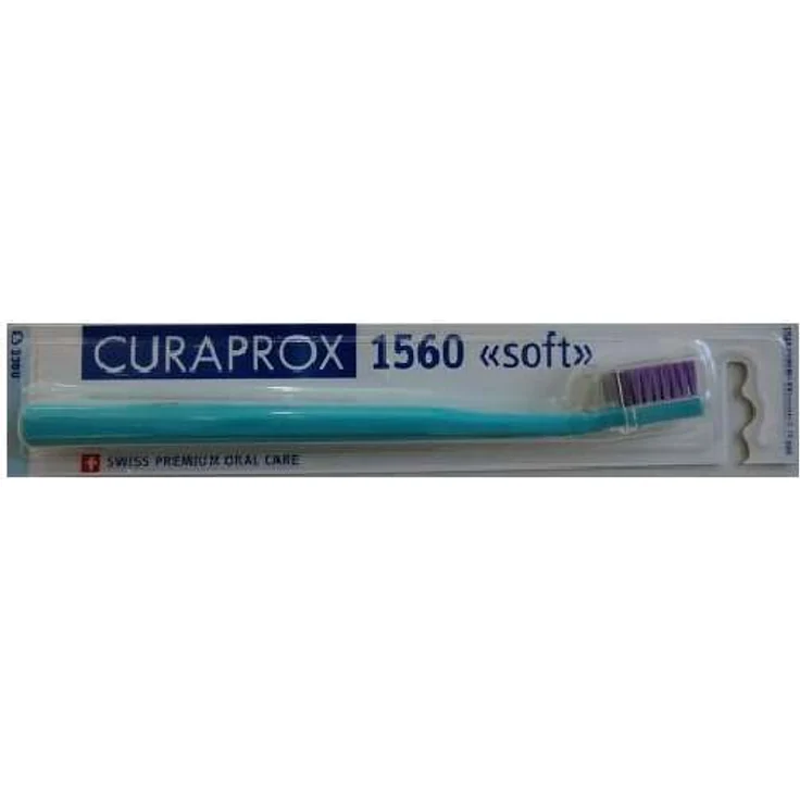 Curaprox CS 1560 Handzahnbürste ultra soft, 1 Stück, farblich sortiert, Farbe nicht wählbar, weiche Zahnbürste, toothbrush – Bild 2