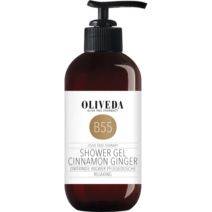 Oliveda Body Care B55 Relaxing Shower Gel Cinnamon Ginger 250 ml