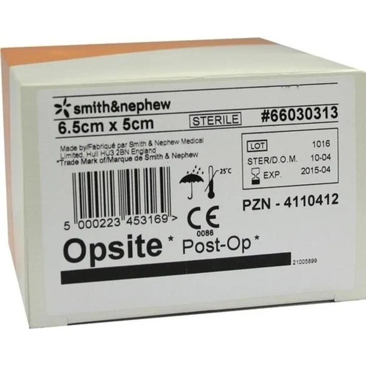 Smith & Nephew Opsite Post-OP 5x6,5 cm Verband 30 St.