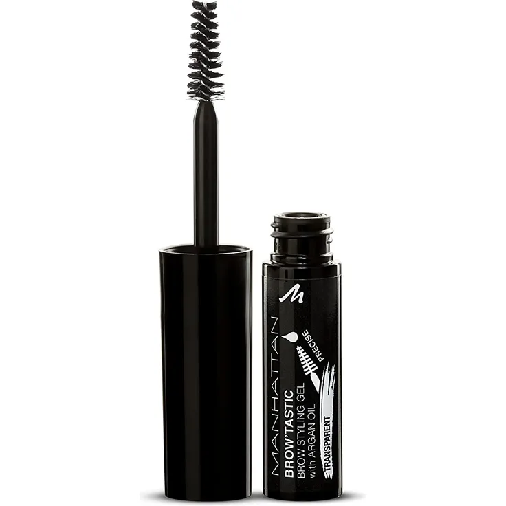 Sally Hansen Augen Make-up Manhatten Brow'Tastic Gel 001 Transparent Augenbrauengel 5 ml, Farbton Transparent
