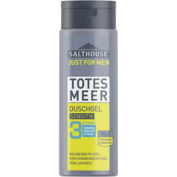 Salthouse Totes Meer Men Duschgel Sensitiv 3 In 1 Formel 250 ml
