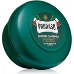 Proraso Grün Shaving Soap Bowl 150 ml, flüssige Textur, für Herren empfohlen 