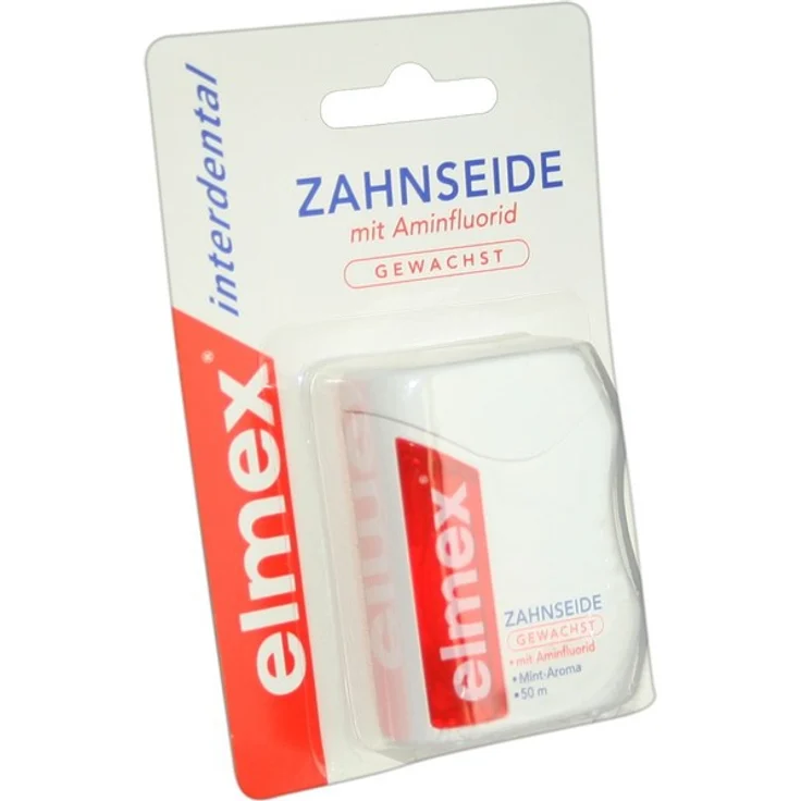 Elmex gewachst 50 m Zahnseide/Flosser gewachst