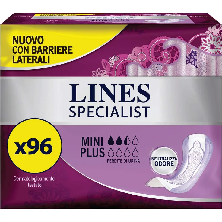 Lines Specialist Produkte Einlagen für Inkontinenz 6 Packungen à 16 Stück