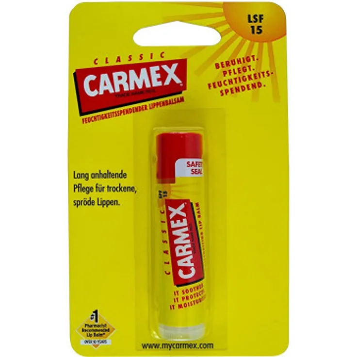 Carmex Ori ginal Lippenbalsam Stick 4,25 g, für gepflegte Lippen