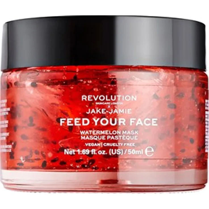 Revolution Skincare Gesichtspflege Masken Jake-Jamie Feed Your Face Watermelon Mask 50 ml