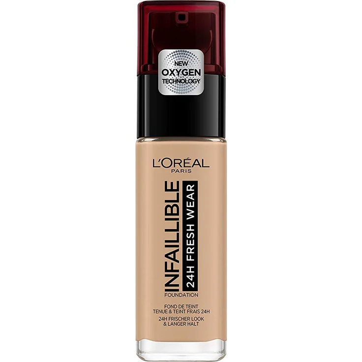 L'Oréal Make-up Infallible 24H Fresh Wear Foundation 235 Honey 30 g – Bild 1