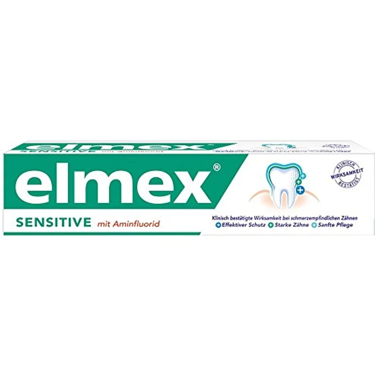 Elmex Sensitive 6 x 75 ml, für die tägliche Zahnreinigung