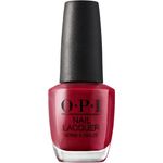 OPI Classics Nail Lacquer NLH02 Chick Flick Cherry 15 ml, Farbton: Rot