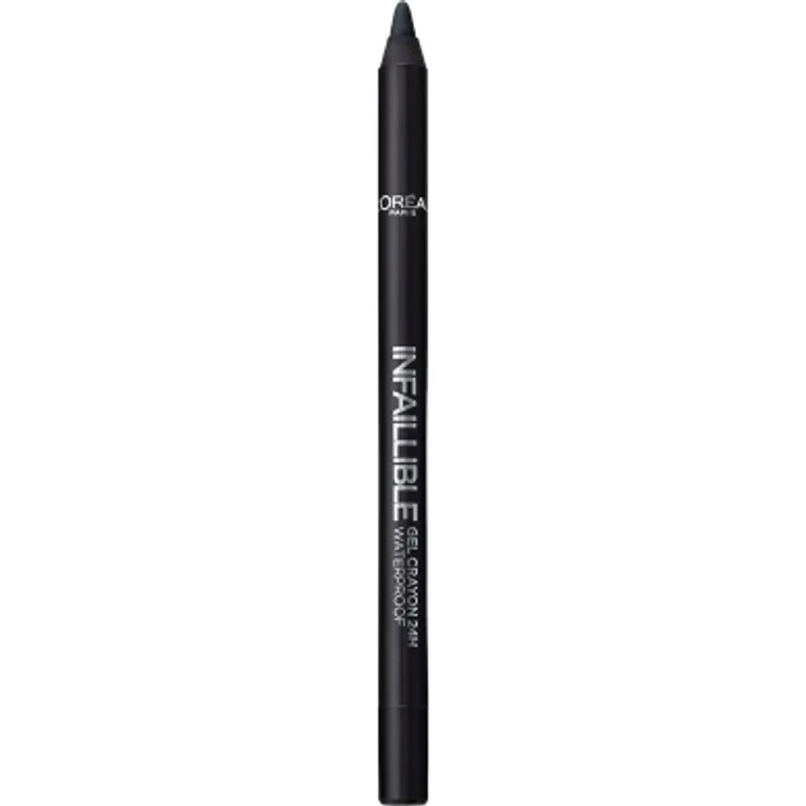 L'Oréal Augen Make-up INFAILLIBLE gel crayon 24h waterproof #01-black to black 12 ml 