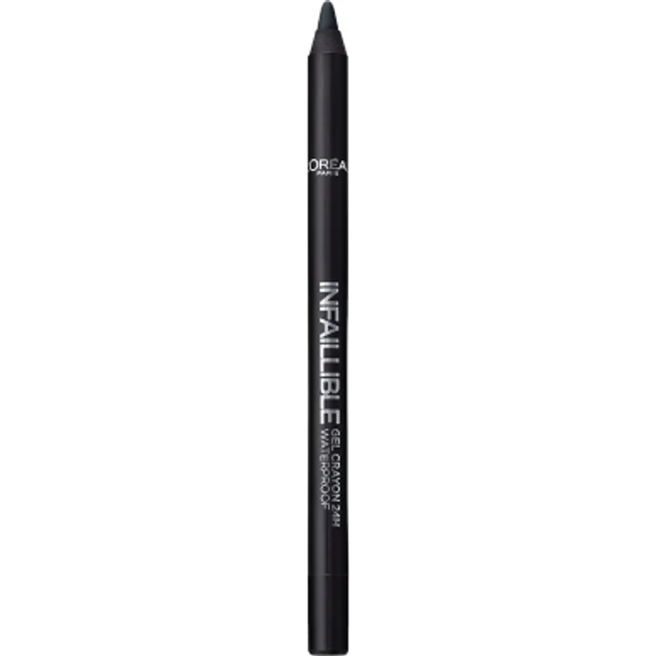L'Oréal Augen Make-up INFAILLIBLE gel crayon 24h waterproof #01-black to black 12 ml 