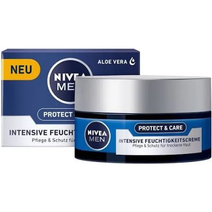 Nivea Men Protect & Care Tagescreme Feuchtigkeitscreme Männer Aloe Vera 50 ml