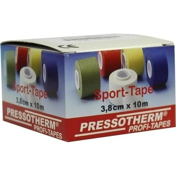 ABC Apotheken-Bedarfs-Center Pressotherm Sport-Tape 3,8 cmx10 m gelb 1 St.