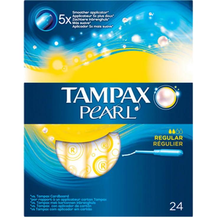 Tampax Pearl regular 24 Stück Tampons