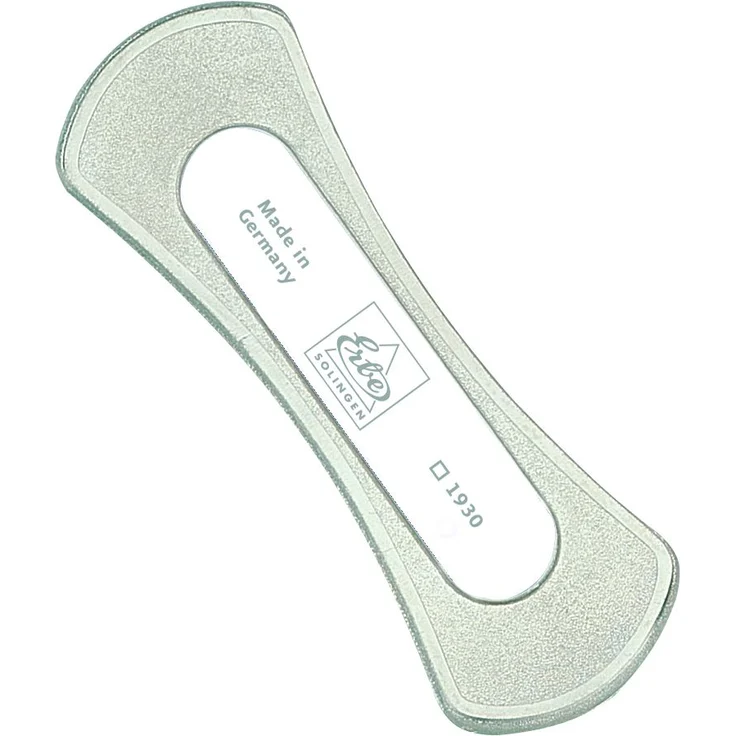 Erbe Rillenfeile Quicky Weiß, zur Mani- und Pediküre, Stahl – Bild 1