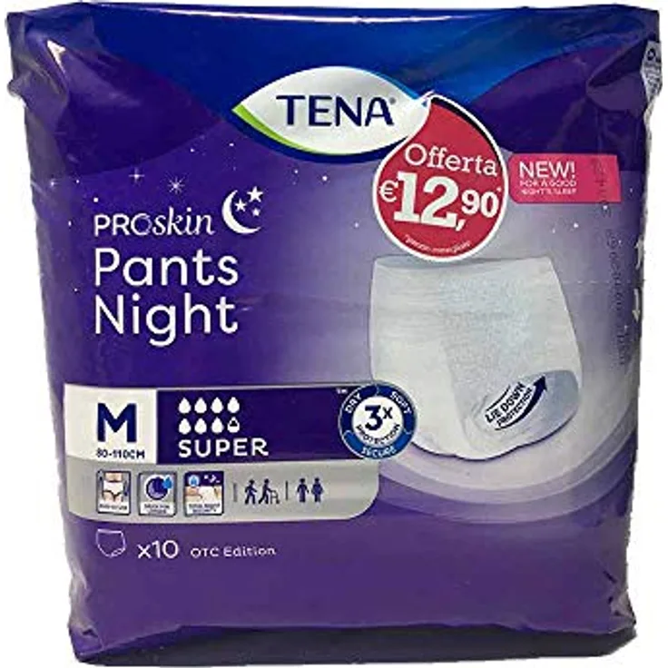 Tena Pants night super M Einweghose 10 Stück