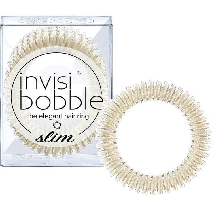 invisibobble Slim Haargummis, goldfarben – Bild 1