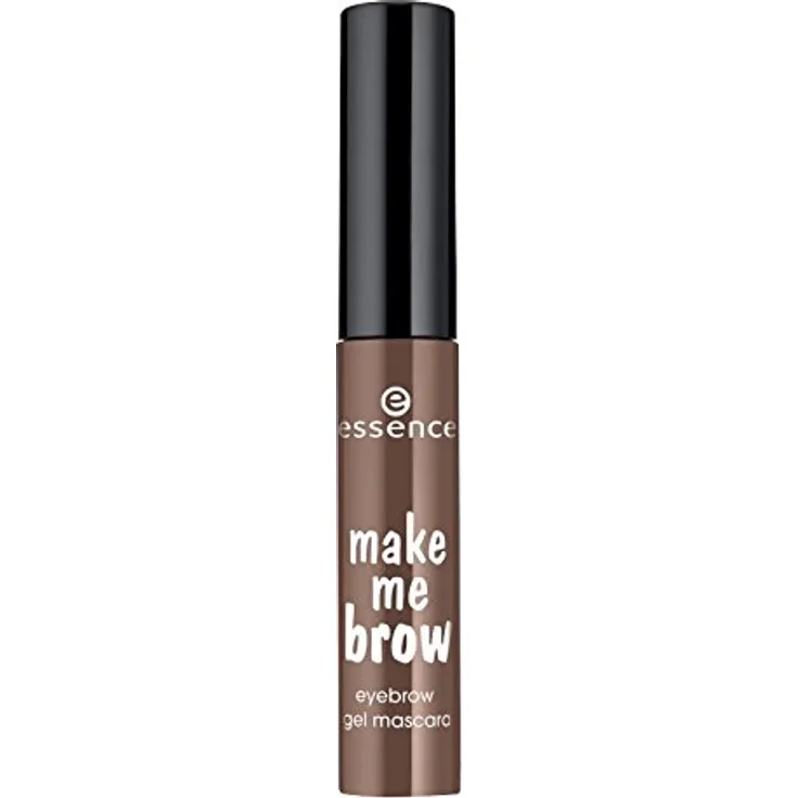 Essence Augen Make-up Make Me Brow Eyebrow Gel Mascara Nr. 02 Browny Brows Augenbrauengel 3,8 g, Farbton Braun