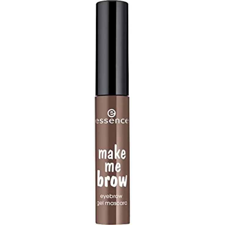 Essence Augen Make-up Make Me Brow Eyebrow Gel Mascara Nr. 02 Browny Brows Augenbrauengel 3,8 g, Farbton Braun