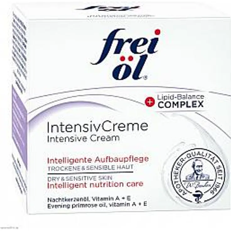 Frei Öl Tages- Und Nachtpflege frei Öl HYDROLIPID IntensivCreme Gesichtspflege 50 ml mit pflegender Wirkung