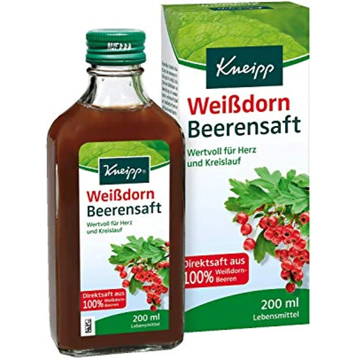 Kneipp Weißdorn Beerensaft 200 ml – Bild 1
