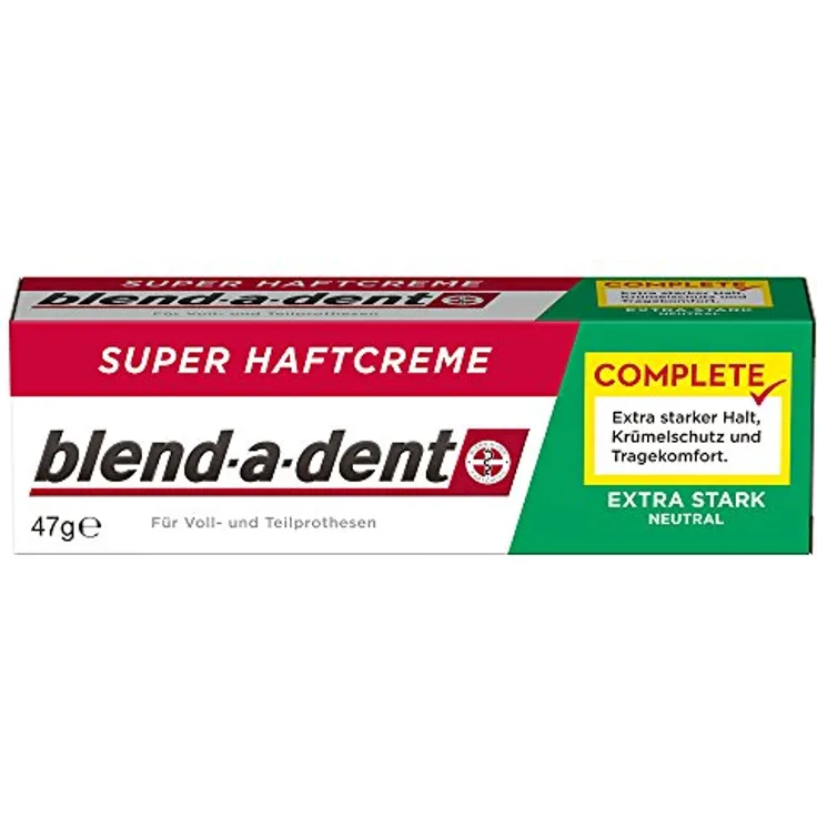 Blend-a-dent Super-Haftcreme natural 3 x 40 ml Haftcreme